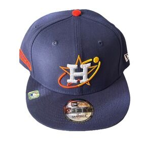 Houston Astros‎ City Connect 9FIFTY Hat SnapBack New Era Blue